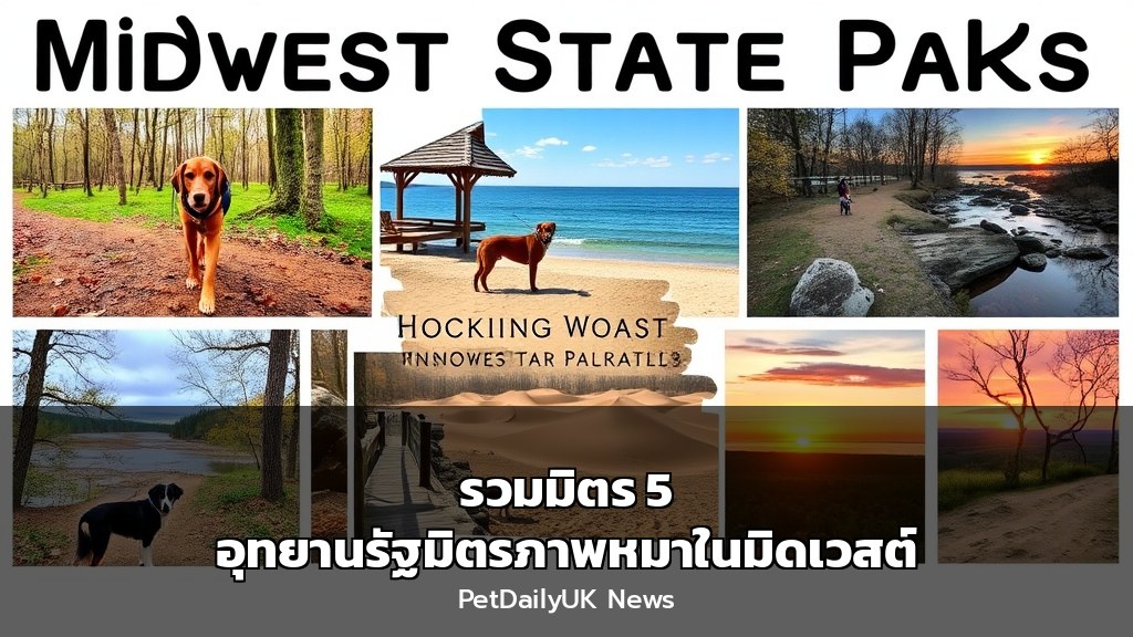 รวมมิตร 5 อุทยานรัฐมิตรภาพหมาในมิดเวสต์