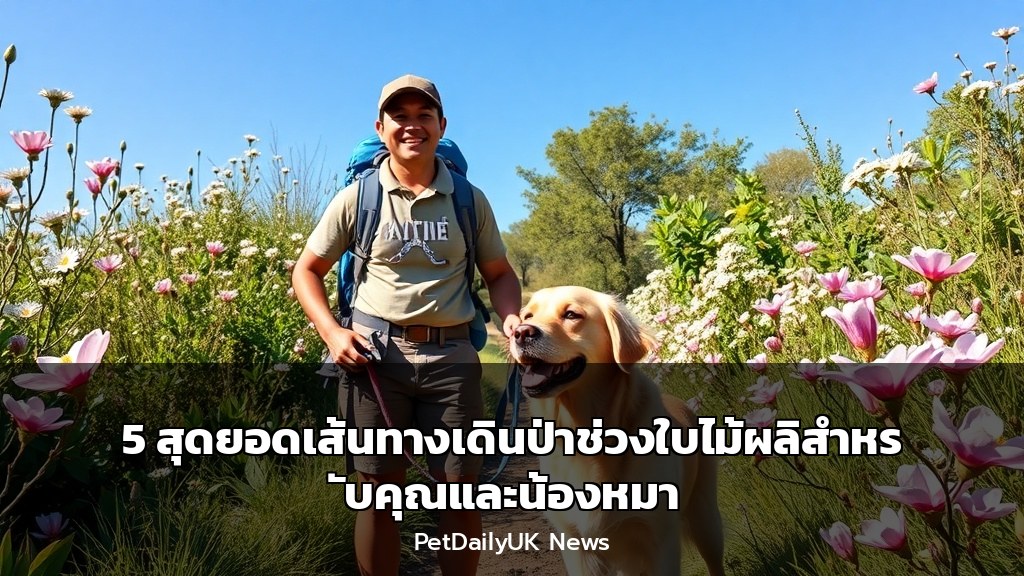 5 สุดยอดเส้นทางเดินป่าช่วงใบไม้ผลิสำหรับคุณและน้องหมา