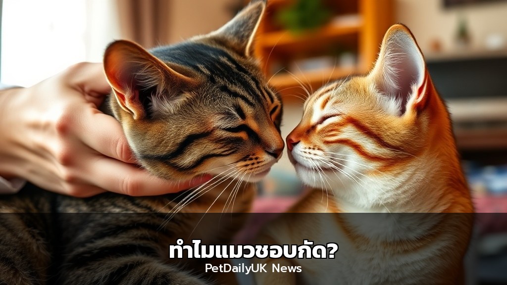 ทำไมแมวชอบกัด?